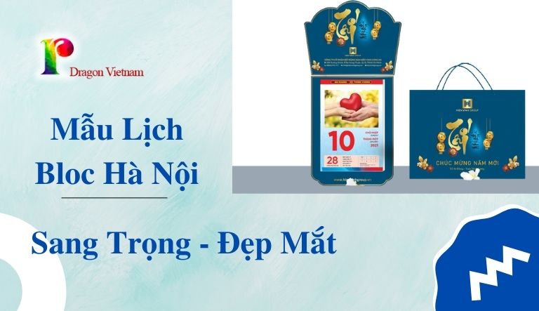 in lịch bloc Hà Nội
